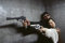Poster Nathalie Portman und Jean Reno Leon Film Action Assassin