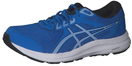 Asics Homme Gel Pulse 14 Running Shoes, Blue White, 42 EU