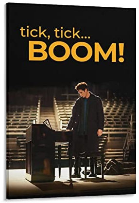 Tick, Tick... Boom! Filmposter Amerikanische Poster, Kunstdruck, Wandbild, Foto, Poster, zum Aufhängen, 30 x 45 cm