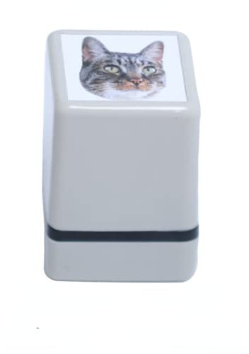 personalisierter stempel mit bild personalisierter stempel mit logo,Benutzerdefinierte Haustier-Foto-Stempel, tragbare Gedenkversiegelung (gray,30X30mm)