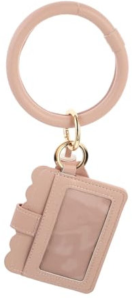 FRCOLOR Pochette Porte Lèvres Pu Avec Porte-clés Et Bracelet Pour Vos Cartes Et Gloss à Lèvres
