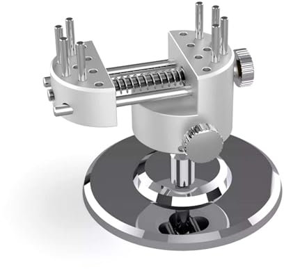 Rainorning Präziser Universal Schraubstock Aus Metall, Spannbank für Die CNC Modellproduktion, Größe und Winkel Einstellbar