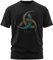 North Legendary - T-Shirt für Herren - Odins Hörner Emerald Gold - Brust Aufdruck, Viking Shirt, Wikinger, Walhalla, Geschenk für Männer, Größe:4XL, Farbe:Emerald