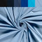 Viskose Jersey Uni Meterware - Stretchstoff Viskose - Viskosestoff stretchig - Jerseystoff Sommer - Blusenstoff Öko Tex 100 *Ab 50cm, Farbe: 103 h.blau