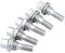 WTIXCRQ Radbolzen Radschraube Kompatibel Mit Peugeot 206 208 301 307 308 3008 407 408 508 4008 5008 5 Stück Auto-Radmuttern Schrauben Gewindelänge 28/40/45 Mm M12 X 1,25(5pcs 40mm)