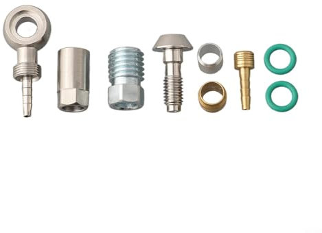 Hydraulic Hose Fitting Insert Banjo For For Bikes Fits Model Series MTB 4 through 8 (B)