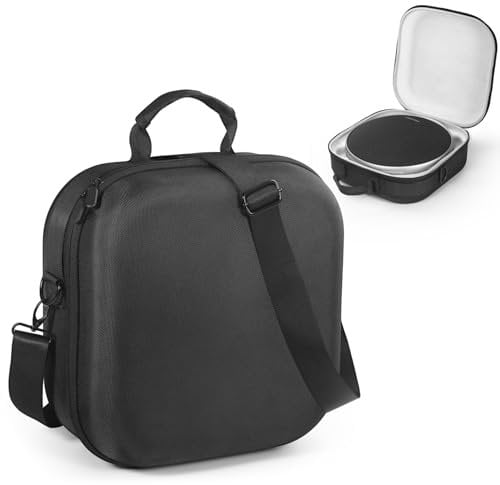 Hartschalen-Tragetasche, Reisetasche, kompatibel mit Harman Kardon Onyx Studio 9, tragbarer Stereo-Bluetooth-Heim-Lautsprecher (schwarz)