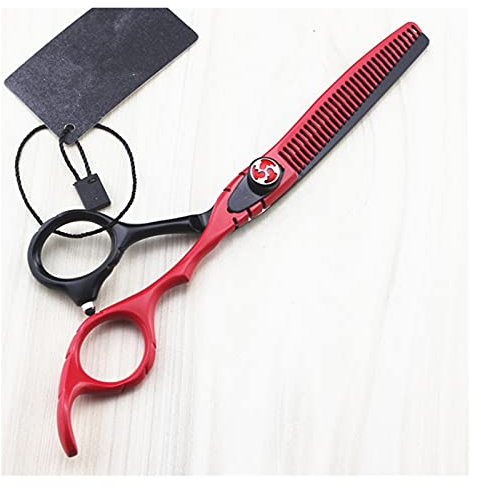 6 Zoll rotes Haarschneiden, Haarverdünnung, Haarschneiden