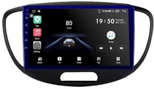 LDFREBCX Compatible for Hyundai i10 2007-2013 KK5 Multimedia Video Player Android Auto Carplay Navigation Tape Recorder 2Din DVD no DVD 4G(KK5 4G 32G)