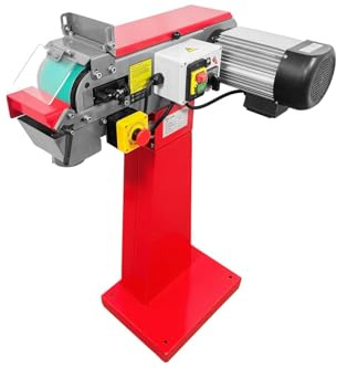 PAULIMOT Bandschleifer SBS150, Schleifband 1.220 x 100 mm, zwei Bandgeschwindigkeiten, 400 Volt Motor