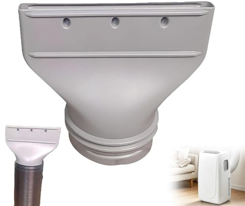 Tubo Climatizzatore Portatile, Adattatore scarico condizionatore portatile 130 mm/150 mm, Raccordo tubo aria condizionata universale, Compatibile con uscita finestra domestica, facile da installare