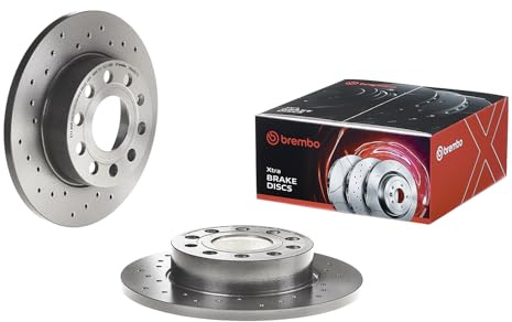 BREMBO 2 Bremsscheiben Bremsscheiben Rotoren 08.9488.1X | Kompatibel mit: AUDI A3, A3 Sportback, SEAT ALTEA, ALTEA XL, TOLEDO III, SKODA OCTAVIA II, OCTAVIA II Combi, SUPERB II
