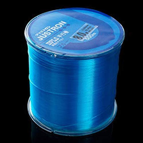 ECOSWAY 500m Borte Nylon Angelschnur Hohe Stärke Multifilament See Frischwasser Angelschnur - Blau, 0.4