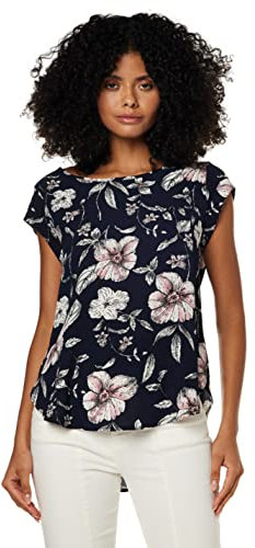 ONLY Womens Vic AOP Top Night Sky XS