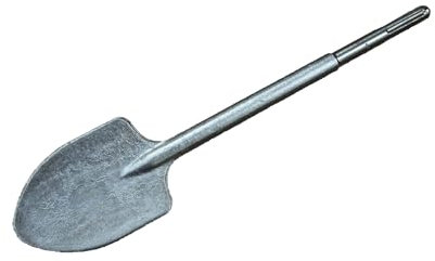 HOTECHE SDS-Max Clay Spade Shovel – 4-1/4 x 19-1/2 Demolition Jack Hammer Attachment – Drop-Forged Chrome Vanadium Steel, Fits Most SDS-Max Hammers