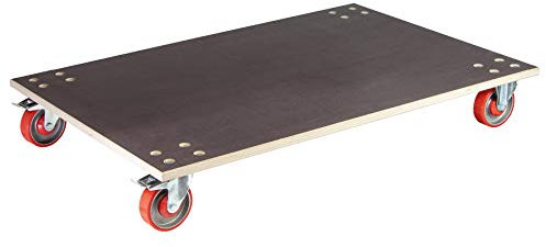 WAGNER Profi-Transporthilfe MM 1349 I 120 x 80 x 18 cm - Tragkraft 1.000 kg - Multiplex 24 mm - für maximal beladene Euronorm-Stapelbehälter I extrem belastbar I formstabil I rutschfest - 20134901