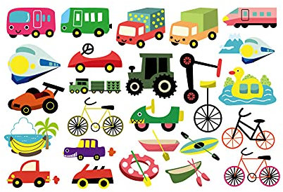 Selbstklebender Wandaufkleber mit Cartoon-Motiv, für LKW, Auto, Fahrrad, Boot