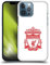 Head Case Designs Officially Licensed Liverpool Football Club White Crest 2 Hard Back Case Compatible With Apple iPhone 13 Pro Max