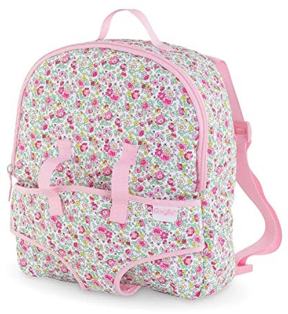 Corolle 110800 Blumen-Puppen-Rucksack, Rose, S