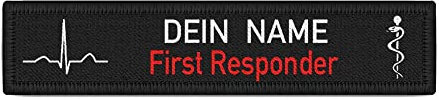 Copytec First Responder QRS Komplex Patch Feuerwehr personalisierbar Bundeswehr #39101