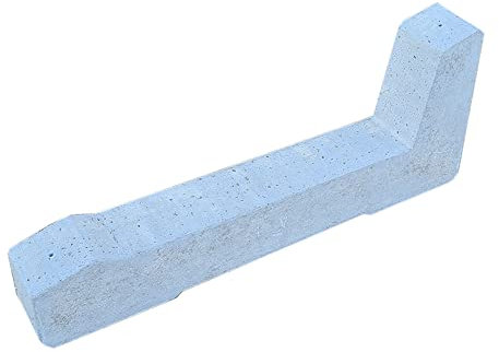Zavorra 15° Blocchetto in cemento per installazione pannello fotovoltaico su tetto piano 50Kg
