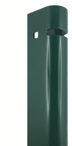 auf-mass24 Universal Zaunanschlussleiste Typ-UL Zaunanschlussschiene Zaun (1240mm, RAL6005 Moosgrün)