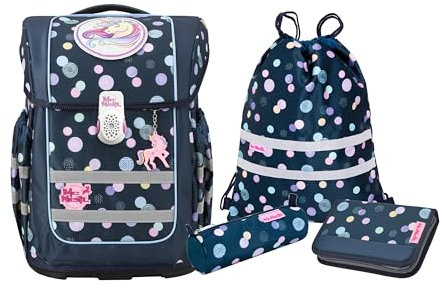 McNeill Schulranzen-Set COMPACTO, 5tlg. - Kollektion 2024 (POLLY)