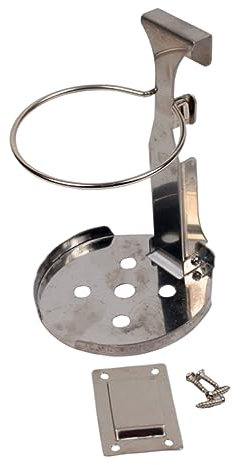 Toddmomy 1stk Getränkehalter Kann Flaschenhalter Becherhalter Für Kinderwagen Flaschenregal Für Angelstuhl Angeln Faltbarer Becherhalter Rostfreier Stahl Falten Angelzubehör
