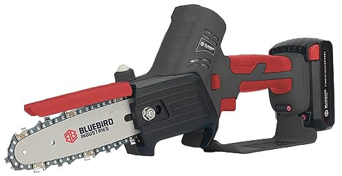 POTATORE MOTOSEGA ELETTRICA A BATTERIA 1 BATTERIA 2.5Ah + CARICATORE BLUE BIRD