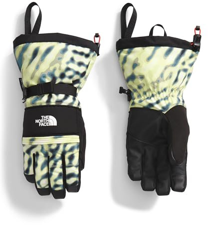 THE NORTH FACE Montana Isolierter Skihandschuh für Herren, Nettle The Lift Print, Größe S