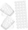 OUNONA 50 Pièces Mini Chope à Bière En Plastique Petits Ornements De Maison Mini Tasse Maison Chopes Miniatures à Bière Petites Maisons Décor Pp Extérieur Petite Résine Réutilisable