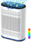 Aucleia HEPA Air Purifier for Home, 2100 Sq.Ft Coverage, Silent Auto Mode, H14 Filter, 7 Color Light & Fragrance, Air Cleaner for Large Room, Removes Smoke, Dust, Pet Dander, Pollen, Odor, Mold