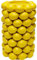 Kare Design Vase Lemon Juice, Gelb, Pflanzengefäß, Deko Vase, Blumentopf, Zitronen Motiv, Porzellan, handgearbeitet, Unikat, 43 cm (H)