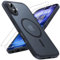 TOCOL Magnetic for iPhone 16 Plus Case 6.7-Inch, Fit for MagSafe, Upgraded [Full Camera Protection], [14FT Military Grade Drop Tested] Shockproof Slim Translucent Matte Back Phone Cover (Black)