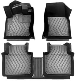 PENGNAQP Kompatibel mit Q4 für E-tron 2022 2023 2024 Auto-Bodenmattenfach TPE wasserdichte Innenauskleidung Teppichunterlage Bezug Teppich