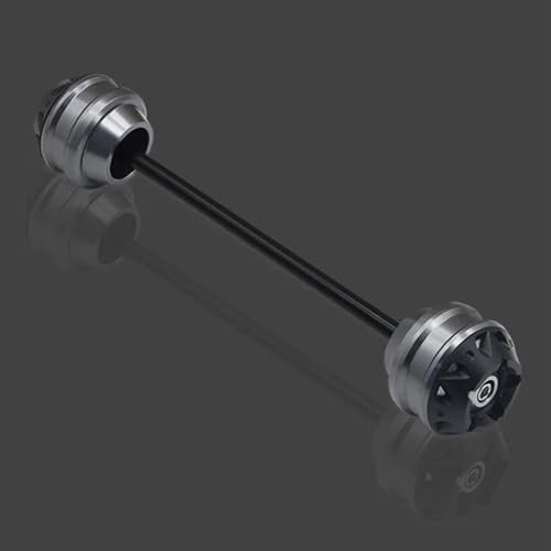 Slider Forcella Moto per Kawasaki Z 650 2017 2018 2019 2020-2023 Cursore Anticollisione Forcella Anteriore E Posteriore per Moto(Rear Titanium)