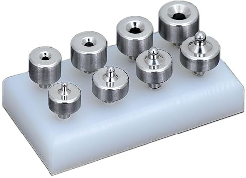 Aircraft Tool Supply Dimple Die Set. 100° Countersink Set for Hand and Pneumatic Rivet Squeezers.