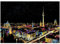 BYNYXI Nachtlicht Kratzkunst Paris - Eiffelturm Kratzbild Set mit Feuerwerk - Kreatives Kunsthandwerk für Erwachsene und Kinder Berlin