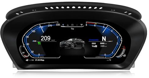 12.3' Digitales Kombiinstrument für BMW 5er E60 E61(2003-2009) Tachometer Armaturenbrett