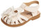 Allbestop Sandales Hallux Valgus, Nu Pieds Fille Été Chaussure Princesse Sandales Orthopédiques Fille Chaussures pour Enfants Chaussure Chaussures de Sport Enfant(Blanc,27)