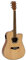 DIMAVERY JK-500 Westerngitarre, Cutaway, natur | Dreadnought-Form