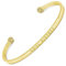 SIMPLE PLEDGE | Soul Sisters Armreif | Armband Damen mit Gravur in Silber, Gold, Roségold | Perfekt als Schmuck Geschenk | Blindgravur