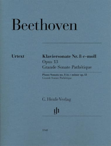 Klaviersonate Nr. 8 c-moll op. 13 (Grande Sonate Pathétique): Instrumentation: Piano solo (G. Henle Urtext-Ausgabe)