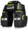 PELLOR Sacoche Vélo Étanche 65L Sac Porte Bagage Arrière Cyclisme Imperméable 3 in 1 Sac à Dos Bandoulière Ensemble (Noir et Jaune)