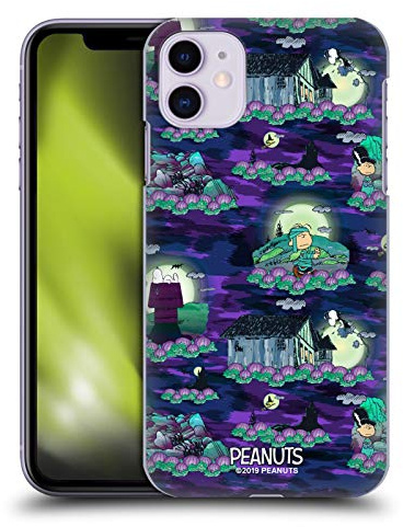 Head Case Designs Offizielle Peanuts Snoopy Muster Spooktacular Harte Rueckseiten Handyhülle Hülle Huelle kompatibel mit Apple iPhone 11