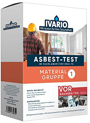 IVARIO Asbestmaterialtest mit KMF-Kunstmineralfasern - Expressabwicklung der Asbestanalyse im Fachlabor
