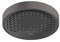 hansgrohe wassersparender Duschkopf Regendusche Rainfinity (250mm, rund, 1 Strahlart) Brushed Black Chrome