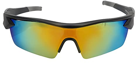 VGEBY Fahrradbrillen, Polarisierte Anti-UV Sportbrillen Staubdichte für Outdoor, Fahrrad, Angeln, Joggen, Wandern, Damen, Herren, Teenager