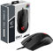 MSI CLUTCH GM41 LIGHTWEIGHT V2 Gaming Mouse - 16000 DPI Optical Sensor, Symmetrical, 60M+ Click OMRON Switches, 6-Buttons, FriXionFree Cable, 1ms Latency, RGB Mystic Light, 65g - Wired
