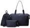 Vooray Alana Weekender Duffel 25L Reise & Sporttasche mit Laptop-Hülle, Schuhfach & Trockentasche (schwarz)